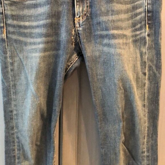 Rag & Bone Raw Asymmetrical Ankle Hem Skinny - Picture 4 of 8